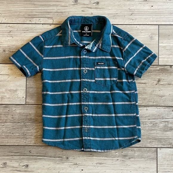 Volcom | Button Down Shirt | Size: 4T - Picture 1 of 5